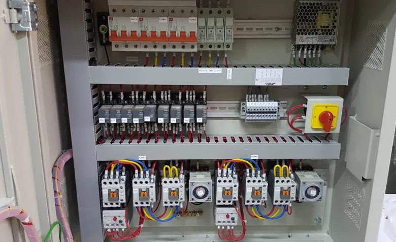 Star Delta Starter Control Panel